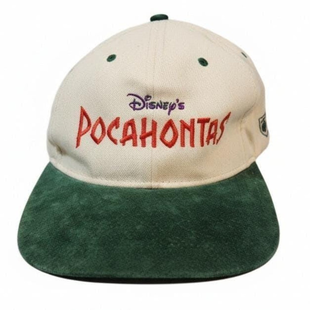Vintage Disney Pocahontas The Premiere In the‎ Park 1995 Baseball Cap Hat Rare